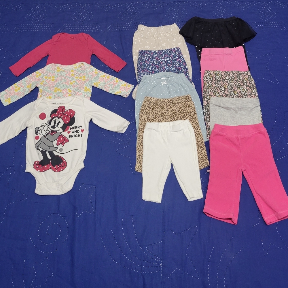 3 months infant girl clothes bundle 💕 😍:)◇◇☆